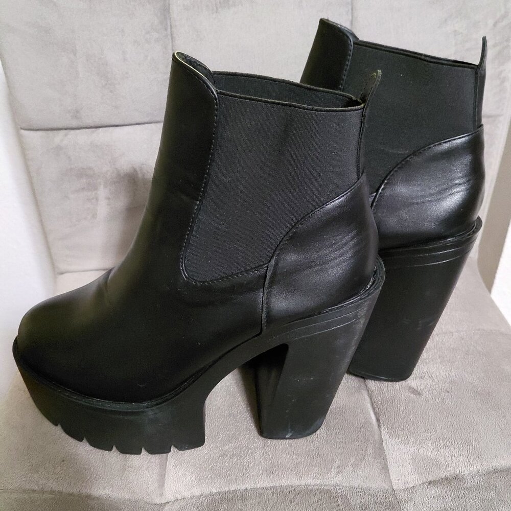 Platform Chunky Heels